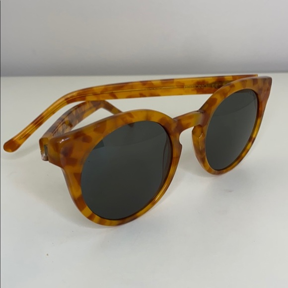 Komono Sunglasses Lulu Caramel Tortoise Cat Eye - Picture 11 of 16